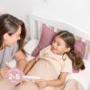 imageComfy Cubs Toddler Pillow with Muslin Pillowcase 13 x 18 in  Travel and Sleep Support for Kids  Lightweight Breathable Microfiber Fill  Soft and Cozy Small Pillow for Toddlers  SageMauve