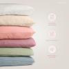 imageComfy Cubs Toddler Pillow with Muslin Pillowcase 13 x 18 in  Travel and Sleep Support for Kids  Lightweight Breathable Microfiber Fill  Soft and Cozy Small Pillow for Toddlers  SageMauve
