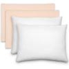 imageComfy Cubs Toddler Pillow with Muslin Pillowcase 13 x 18 in  Travel and Sleep Support for Kids  Lightweight Breathable Microfiber Fill  Soft and Cozy Small Pillow for Toddlers  SageCream