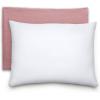 imageComfy Cubs Toddler Pillow with Muslin Pillowcase 13 x 18 in  Travel and Sleep Support for Kids  Lightweight Breathable Microfiber Fill  Soft and Cozy Small Pillow for Toddlers  SageMauve