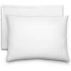 imageComfy Cubs Toddler Pillow with Muslin Pillowcase 13 x 18 in  Travel and Sleep Support for Kids  Lightweight Breathable Microfiber Fill  Soft and Cozy Small Pillow for Toddlers  SageWhite