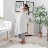 imageComfy Cubs Waffle Blanket Twin 90quot x 66quot  100 Cotton Lightweight Breathable Bed Blanket  Soft Textured Thermal Weave for All Seasons  Decorative Cozy Layer for Couch Sofa or Bed  BlushWhite