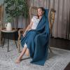imageComfy Cubs Waffle Blanket Twin 90quot x 66quot  100 Cotton Lightweight Breathable Bed Blanket  Soft Textured Thermal Weave for All Seasons  Decorative Cozy Layer for Couch Sofa or Bed  BlushNeptune