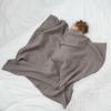 imageComfy Cubs Waffle Blanket Twin 90quot x 66quot  100 Cotton Lightweight Breathable Bed Blanket  Soft Textured Thermal Weave for All Seasons  Decorative Cozy Layer for Couch Sofa or Bed  BlushCharcoal