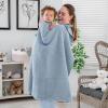 imageComfy Cubs Waffle Blanket Twin 90quot x 66quot  100 Cotton Lightweight Breathable Bed Blanket  Soft Textured Thermal Weave for All Seasons  Decorative Cozy Layer for Couch Sofa or Bed  BlushPacific Blue
