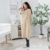 imageComfy Cubs Waffle Blanket Twin 90quot x 66quot  100 Cotton Lightweight Breathable Bed Blanket  Soft Textured Thermal Weave for All Seasons  Decorative Cozy Layer for Couch Sofa or Bed  BlushSand