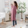 imageComfy Cubs Waffle Blanket Twin 90quot x 66quot  100 Cotton Lightweight Breathable Bed Blanket  Soft Textured Thermal Weave for All Seasons  Decorative Cozy Layer for Couch Sofa or Bed  BlushMauve