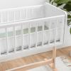 imageComfy Cubs Wooden Bedside Bassinet Sleeper  Safe and Stylish Baby Crib  Ideal Baby Sleeper Bed Crib for Newborns and Infants  Perfect Nursery Essentials for Babies