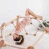 imageComfy Cubs Wooden Toddler Play Gym for 36 Years Old  Montessori Climber for Kids  Safe Climbing Toy Support up to 120 lbs  Easy to Assemble Kids Climber for Active Play  BlushBlush