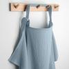 imageComfy Cubs Muslin Nursing Cover  100 Muslin Breastfeeding Cover for Moms  Soft ampamp Breathable Baby Nursing Scarf with Adjustable Neck Strap  Portable Lightweight ampamp Privacy Coverage  WinePacific Blue