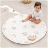 imageComfy Cubs Rectangle Kids Play Mat  Medium 48 x 72 inches Soft Quilted Baby Floor Mat with NonSlip Bottom  Plush Design for Toddlers Playtime and Relaxation  Comfortable and Durable  FernRainbow