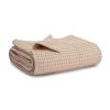 imageComfy Cubs Waffle Blanket Twin 90quot x 66quot  100 Cotton Lightweight Breathable Bed Blanket  Soft Textured Thermal Weave for All Seasons  Decorative Cozy Layer for Couch Sofa or Bed  BlushBlush