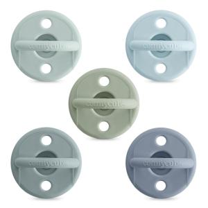 imageComfy Cubs Baby Pacifiers 5 Pack for 0 Months  Soft BreastLike Nipple Shape  CPSIA Compliant Silicone Pacifier for Newborns  Girl Pack Baby Essentials  Ideal Newborn Gift Set  Multicolor GirlMulticolorBoy