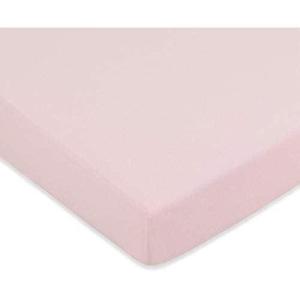 imageComfy Cubs Fitted Crib Sheet  100 Cotton Baby Crib Mattress Sheet for Boys and Girls  Fully Elasticized Hem for Snug Fit Over Standard Crib and Toddler Mattresses Pack of 2Pink