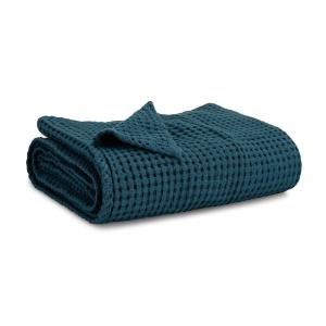 imageComfy Cubs Waffle Blanket Twin 90quot x 66quot  100 Cotton Lightweight Breathable Bed Blanket  Soft Textured Thermal Weave for All Seasons  Decorative Cozy Layer for Couch Sofa or Bed  BlushNeptune